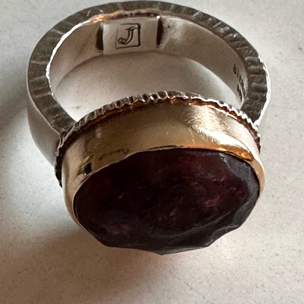 Jamie Joseph rough cut ruby size 7